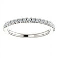 thumbnail image 3 of FB Jewels 14k White Gold 8 1/2 CTW Polished 1/2 CTW Diamond Eternity Wedding Ring Band Size 8, 3 of 3