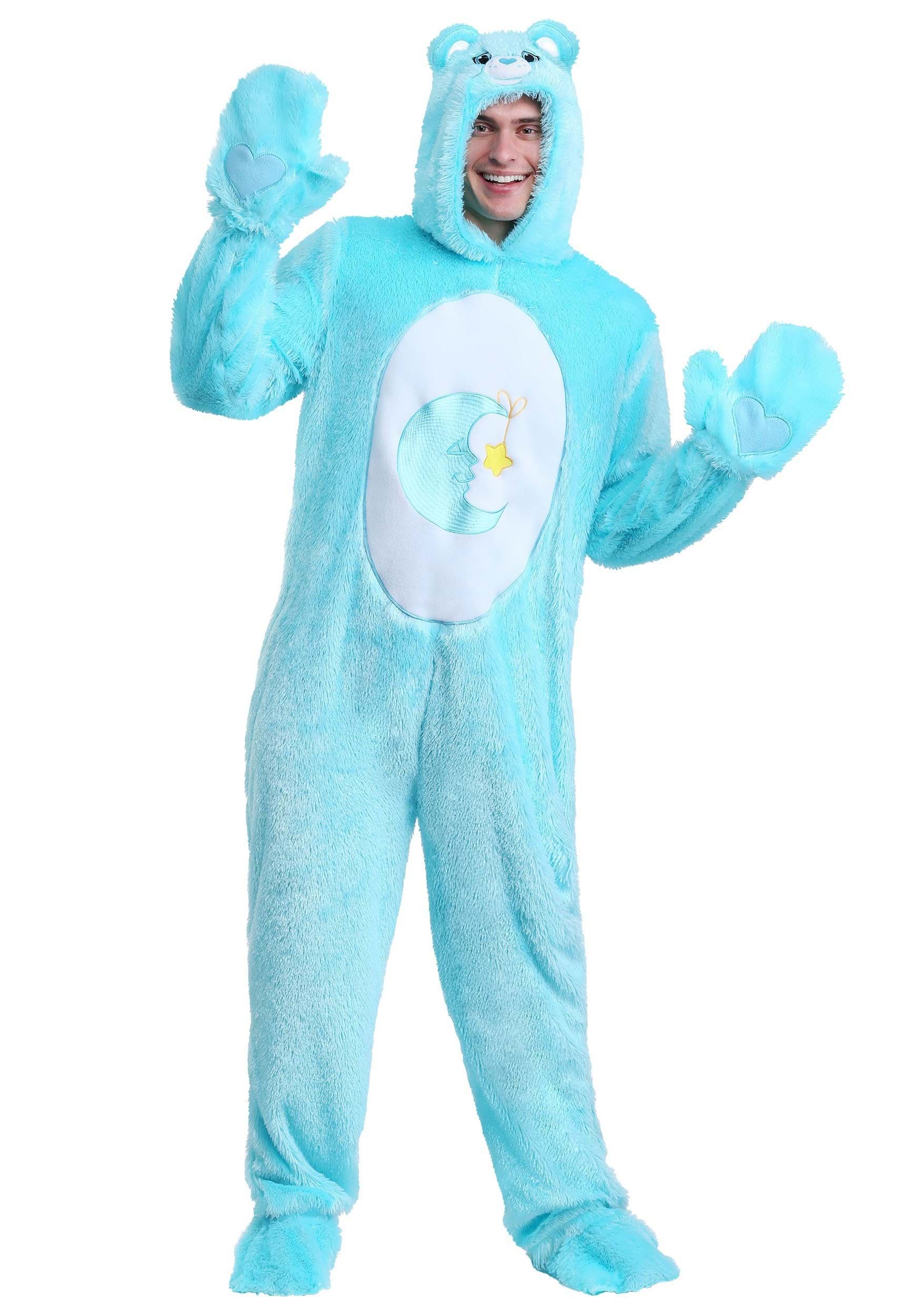 Care Bears Costume Fancy Dress Plus Size 2X Per Adulti – Grumpy Bear Con Tuta E Copriscarpe, Morbido Pelliccia Sintetica 100% Poliestere