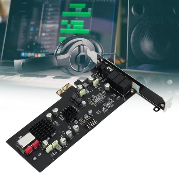 Tarjeta De Sonido, 113dB PCB 24 Bit AE5 Tarjeta De Sonido Sonido Claro Para Escritorio