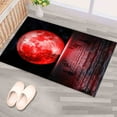 thumbnail image 6 of Sea Landscape Rug, Huge Red Moon Rugs, Moon Landscape Rug, Full Moon Rug, Bathroom Rug, Car Mat, Front Door Rug, Non-Slip Carpet, View Rug, 2.6'x9.2' - 80x280 cm, 6 of 8