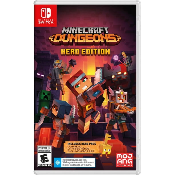 Jeu vidéo Minecraft Dungeons Hero Edition pour (Nintendo Switch)