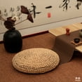 thumbnail image 4 of Cojín de paja ecológico de 2 pieza, accesorio de sofá de estar - Marrón Sunnimix Cojín del asiento, 4 of 8