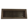 thumbnail image 2 of Madelyn Carter Contemporary Vent Cover, Solid Cast Brass Interior Controls Air Flow, 2 x 10 inches (Overall Face: 3.75 x 11.5 inches), Oil Rubbed Bronze, 2 of 9
