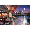 thumbnail image 2 of Lee, James 14x11 White Modern Wood Framed Museum Art Print Titled - Cafe Barocco, 2 of 4