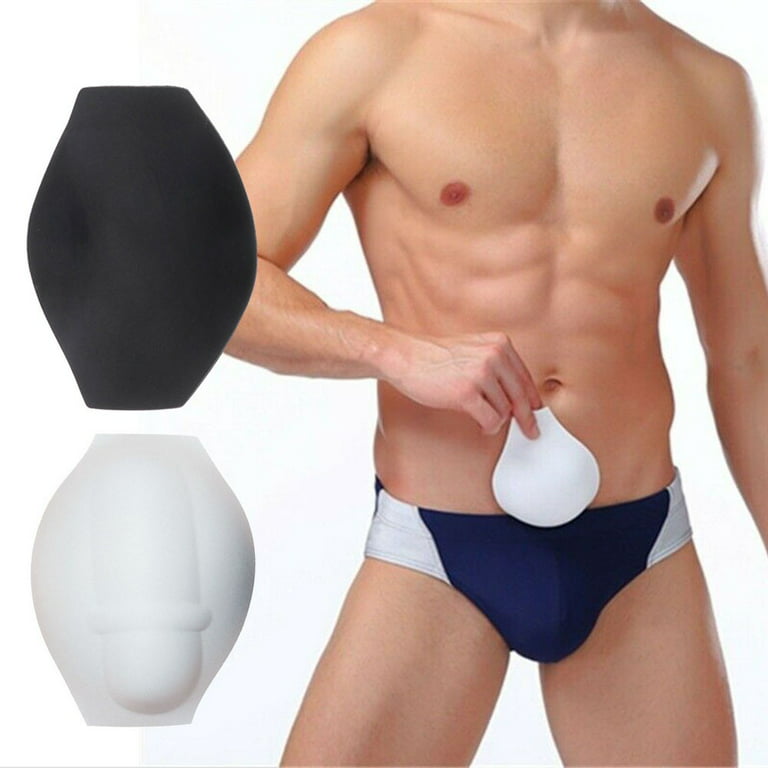 Men's Sponge Pouch Pad Cushion Underwear 3D Cup Bulge Enhancer