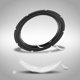thumbnail image 2 of 10 inch Speaker Surround Repair Rubber Woofer Edge with Hole (1pc), 2 of 4