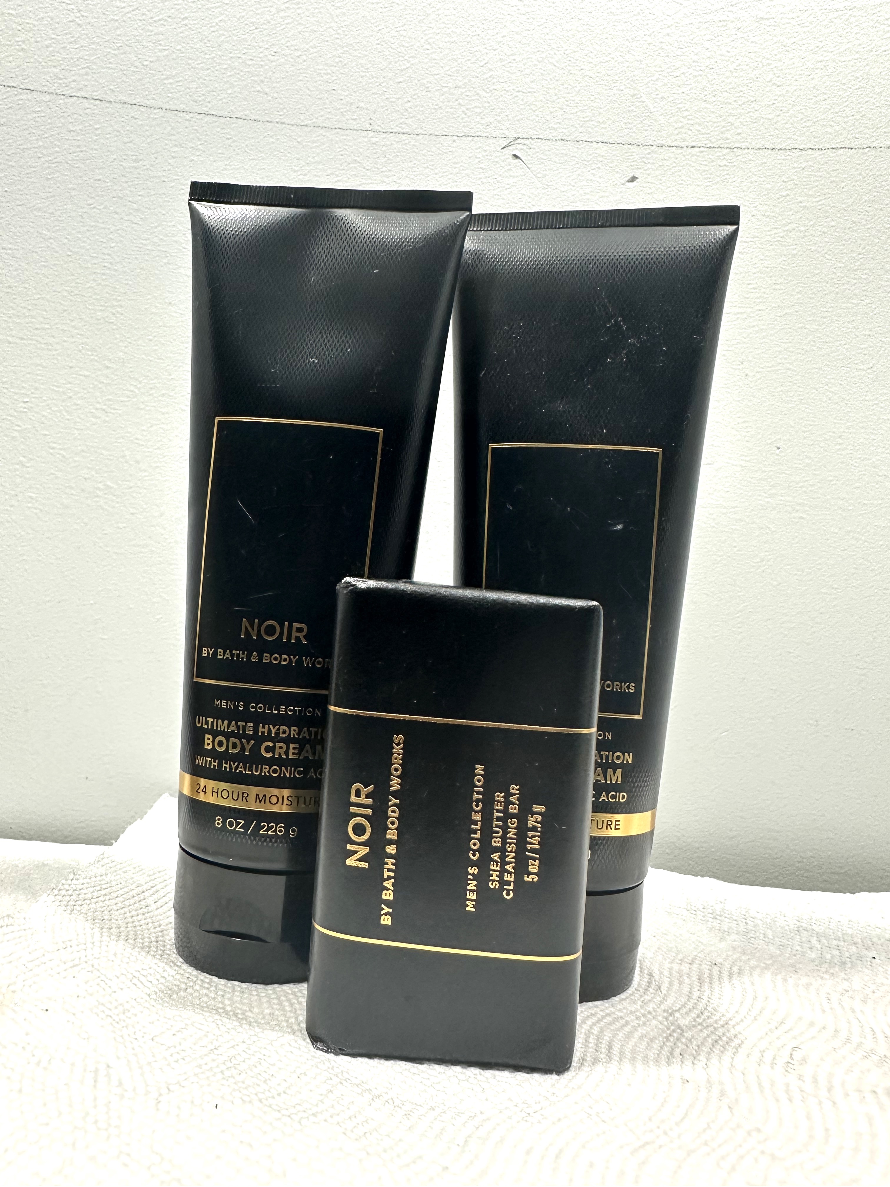 Bath & Body Works Noir Men's Collection Gift Set 2 Ultimate Hydration