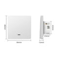 thumbnail image 5 of Tuya Zigbee Smart Switch Voice Intelligent Control Switch Single Zero Fire Line Universal 1 Switch, 5 of 5
