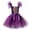 Purple, variant on UJNDER Girls Witch Halloween Dress Outfit Tutu Cosplay Party Fancy Apparel for Kids Performance and Trick Baby Halloween Outfit,Orange,4-5 Years
