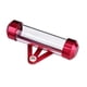 thumbnail image 4 of Tubo de impuestos para motocicleta resistente al agua soporte cilíndrico para licencia de motocicleta color rojo, 4 of 5