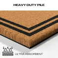 thumbnail image 4 of Evideco Welcome Natural Coir Door Mat 48x18 Inches - Heavy-Duty, Weather Resistant - Indoor Outdoor - Front Door Mat for Entryway, Porch, Patio, 4 of 8
