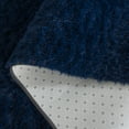 thumbnail image 5 of SAFAVIEH Rainbow Rosalin Solid Shag Area Rug, Navy, 8' x 10', 5 of 7