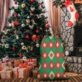 thumbnail image 4 of Christmas Sack – 28" X 20" Canvas Gift Bag with Drawstring, Full Print Polyester Santa Sack, Durable Reusable Xmas Gift Bag for Holiday, Party & Storage, 4 of 5