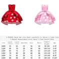 thumbnail image 6 of Girls Party Dress Princess Formal Costumes Toddlers Polka Dot Skirt Vintage Bow Dress, 6 of 6
