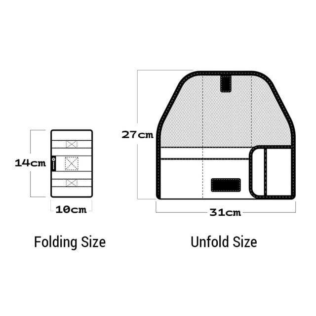 Sac de Rangement, Sacoche de Vélo Huiop avec Support de Selle sous le Siège Outil de Selle Pochette de Selle Universelle Pochette de Selle Universelle Qisuo Étanche Rapide avec Pochette Universelle Siège Portable de Montagne Rapide Vélo