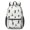 Bigfoot and Tree, variant on Bigfoot and Camouflage Black Pattern 17" School Backpacks for Teens,Waterproof Oxford Fabric,S-Shape Padded Straps for School,Travel,Hiking,Camping