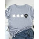 thumbnail image 4 of Camiseta mujer Camiseta de mujer Cute Sheep Print Manga corta O Cuello Tallas grandes Tops casuales S-5XL 1 1, 4 of 5