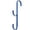 A, variant on Pool Rod Hook 1 Pack Easy Remove Suspension Bracket Metal Hanger For Swimming Pool Accessories Blue Hook For Telescopic Pole Cleaning Tool Storage