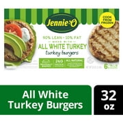 JENNIE-O White Turkey Burgers Frozen - 2 lb. 32 oz