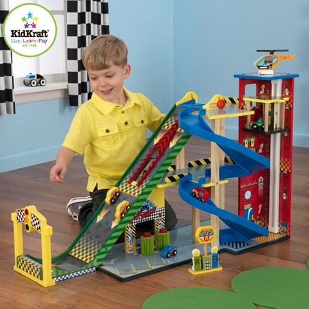 KidKraft Mega Ramp Racing Play Set