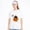 White-71, variant on Women's Cotton T-Shirt, Cute Cat Pumpkin Ghost Cute Graphic Crew Neck Short Sleeve Tee for Halloween Party
