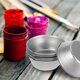 thumbnail image 2 of 10 bandejas redondas para mezclar pintura con boquilla, vasos para acuarela y óleo, bandeja de pintura, paleta para modelismo, pintura, pasatiempos y accesorios para artistas., 2 of 4