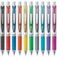 thumbnail image 2 of Bolígrafos Pentel Energel RTX de 0,7 mm, punta mediana, paquete de 10 unidades, varios, 2 of 8