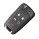 thumbnail image 1 of Funda para llavero de 5 botones para Chevy Cruze, Malibu, Camaro, Equinox, Impala, Sonic, GMC Terrain, Buick Encore - 315 MHz ID FCC: OHT01060512 y más, 1 of 5