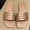Rose Gold A, variant on absuyy Womens Slide Sandals- New Style Casual Open Toe Summer Flat Slide Sandals #344 Beige-5.5