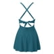 thumbnail image 4 of WILLBEST Traje de Baño de Natación para Mujer, Traje de Baño de Una Pieza con Falda Recortada y Cuello En V, Cruzado con Lazo En La Espalda, Trajes de Baño, 4 of 4
