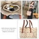 thumbnail image 3 of BRIGHTFUFU 1 elegante bolso de hombro de encaje con bordado a juego, bolso de compras, 3 of 7