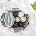 thumbnail image 2 of Mesh Shower Caddy Bag Portable Large Capacity Shower Bag With 9-pocket For College Dorm Room Essentials, 2 of 4