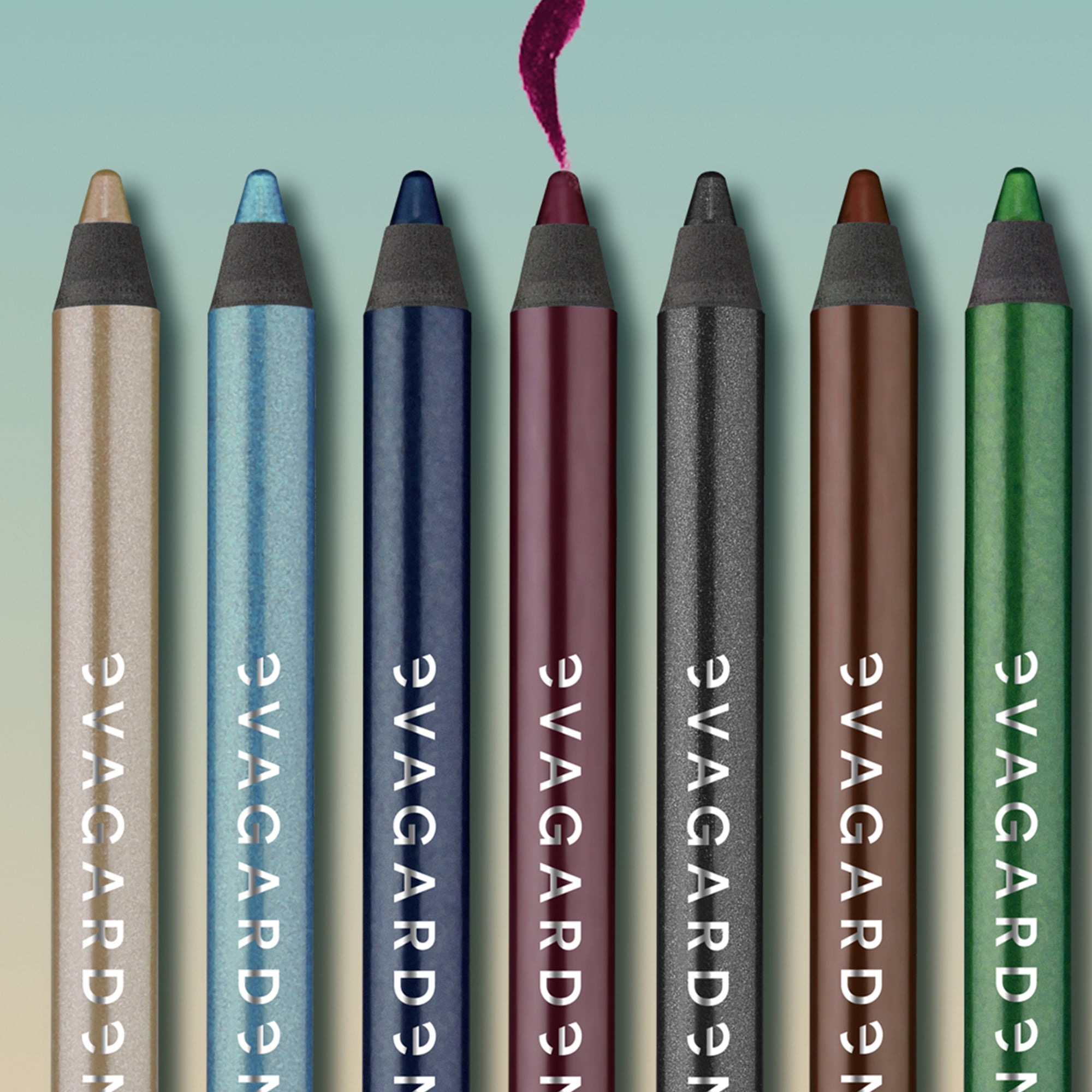EVAGARDEN Superlast Eye Pencil - Pure and Intense, No Transfer Color Release - Stays Through All Weather Conditions - Emphasize and Enhance Your Look Instantly - 835 Golden Copper - 0.07 oz