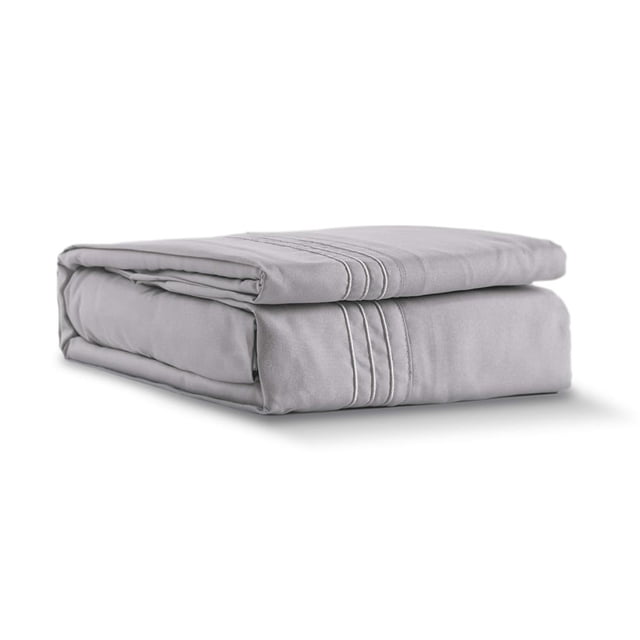 Juego de Sábanas Microfibra 1500 Rebeca Individual Gris