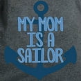 thumbnail image 3 of CafePress - US Navy My Mom Is A Sailor Women's Dark T Shirt - Women's Traditional Fit Dark T-Shirt, 3 of 4