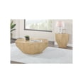 thumbnail image 4 of Meridian Furniture Diamante Natural Oak Veneer  End Table, 4 of 9