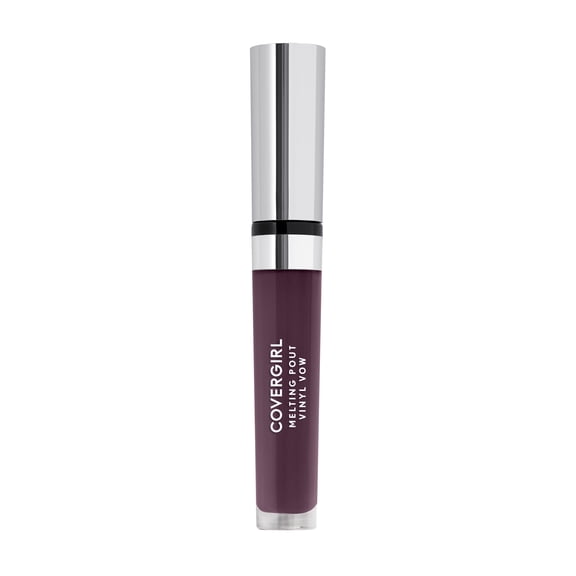 COVERGIRL Melting Pout Vinyl Vow, Own It, 0.11 oz, Lip Gloss, High Shine, Lipstick, Shiny Lip Gloss, Hydrating Lip Gloss, Full Coverage Color