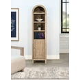 thumbnail image 2 of Sunny Designs Arched Natural Cabinet Storage, 2 of 4