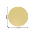 thumbnail image 5 of BalsaCircle 10 Gold Plastic 10" Mirror Decorative Round Charger Plates Wedding Birthday Events Reception Catering Party Home Decorations Supplies, 5 of 6
