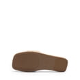 thumbnail image 5 of Dream Pairs Women’s Braided Slide Sandals Square Open Toe Slip On Cute Flat Summer Slides, 5 of 5