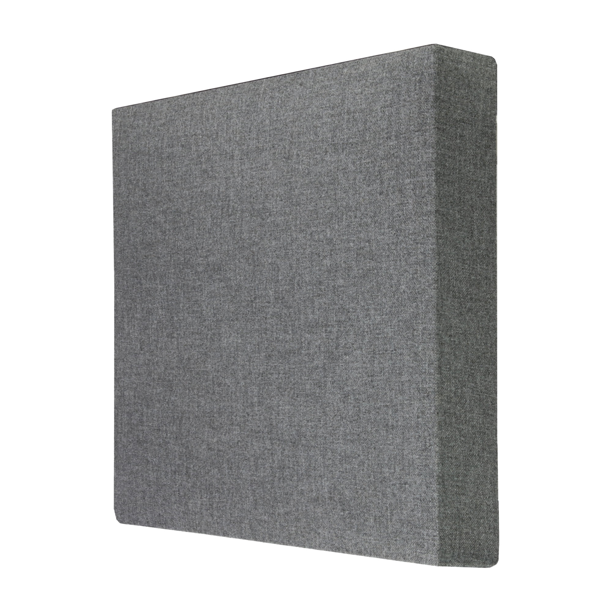 ATS Acoustics Tackable Acoustic Panel 24" x 24" x 4" Sound Absorbing Professional Studio Quality Tack Board Wall Panel (Charcoal)