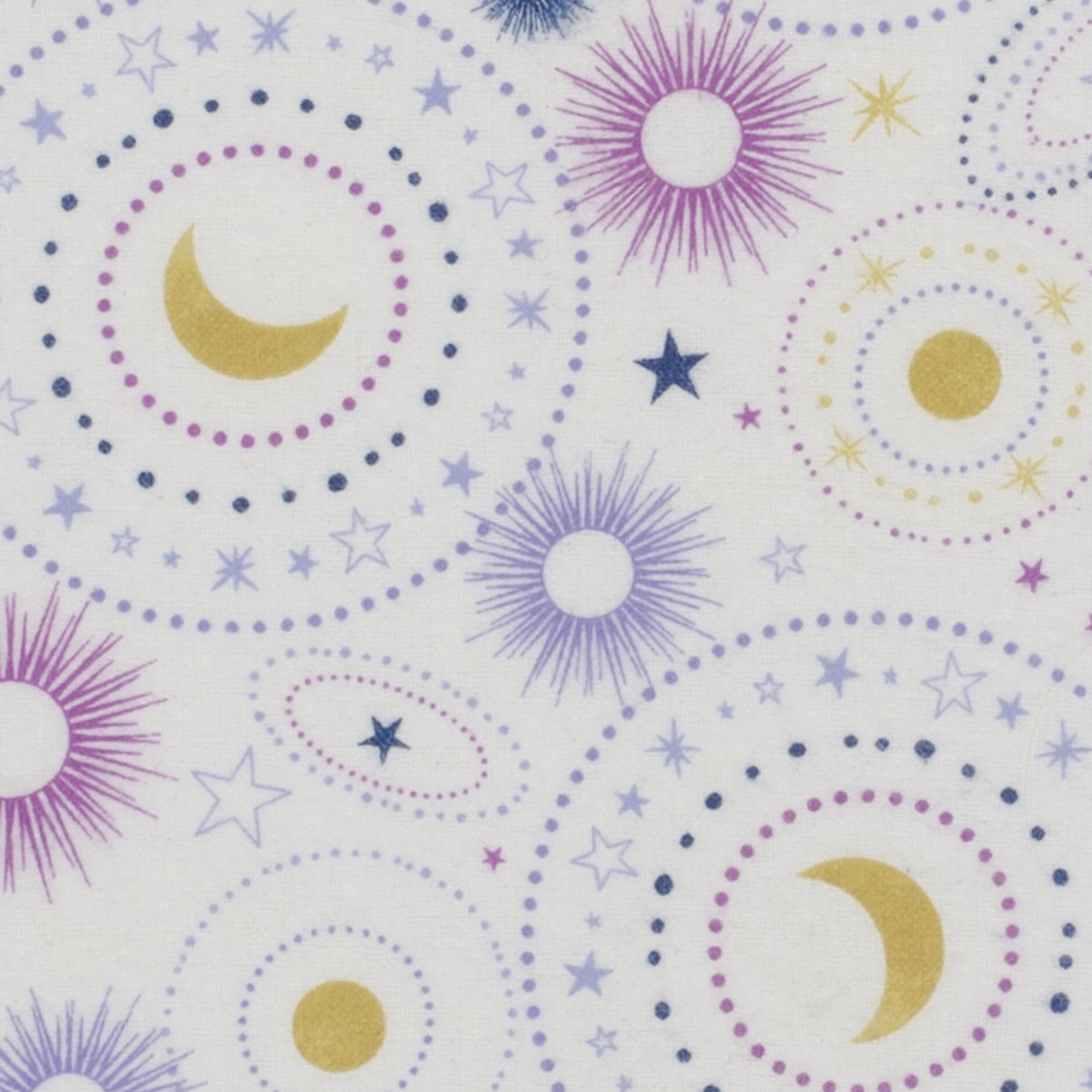 Little Feet Boutique Out of this World 18"x21" Cotton Flannel Precut Multi 33 Pieces