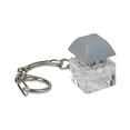 thumbnail image 2 of 2xKeyboard Fidget Llavero Divertido Mosquetón Llavero Clip Para Adultos Adolescentes Niños Gris, 2 of 8