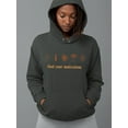 thumbnail image 2 of Find Your Motivation Nature Hoodie Women -Image by Shutterstock, Female Medium, 2 of 4