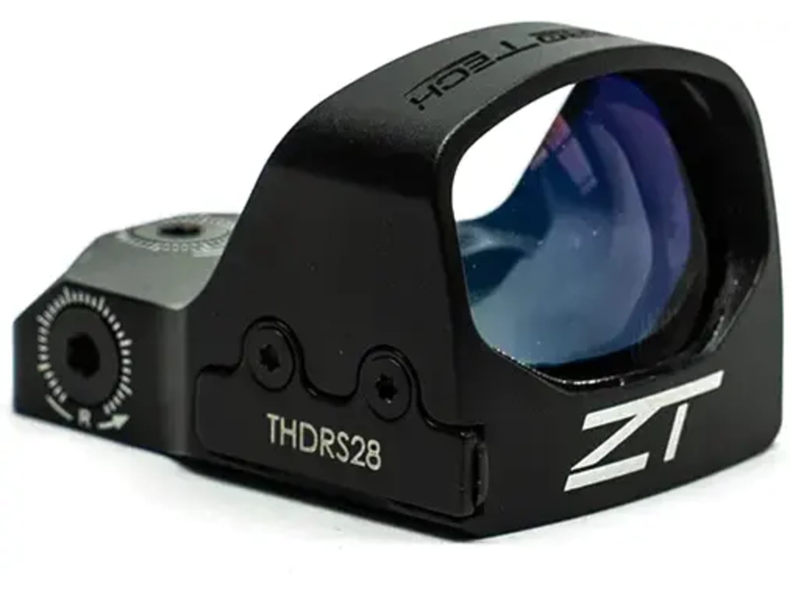 ZeroTech Optics Thrive HD RMR FootPrint Reflex Red Dot Sight w/ Low Mount, 1x28mm, 3 MOA Green Dot, Black