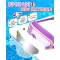 thumbnail image 3 of Gafas de natación Rantizon para niños, visión amplia, antivaho, rayos UV, de 3 a 15 años, 3 of 7