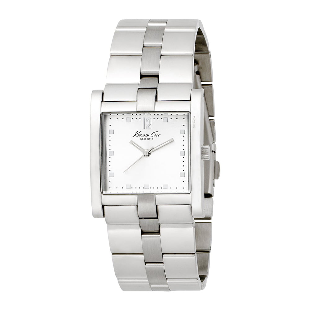 Kenneth Cole New York KC4674 Women's Silver Dial Silver Stainless Steel ...