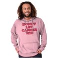 thumbnail image 5 of Donut Let Breast Cancer Win Hoodie Sweatshirt Women Brisco Brands 2X, 5 of 6