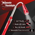 thumbnail image 4 of TOOLEAGUE 7Pcs Telescoping Magnetic Pickup Tool Set, Extendable LED Flashlight,Round & Square 360&Acirc;&deg; Inspection Mirror for Men Mec, 4 of 7