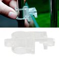 thumbnail image 3 of Aquarium Hose Clamp, Plastic Transparent Fish  Water Pipe Fixing Clip Prevent Slip Firm Installation  For Water Tube S,M, 3 of 8